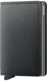 Secrid Slimwallet Mirum Black mit gratis Gravur - SMi-Black